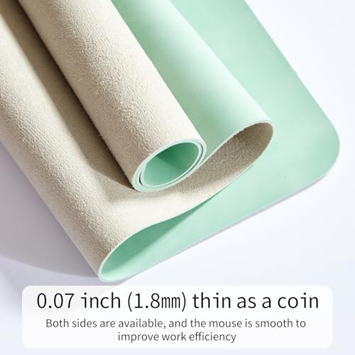 Desk Pad PU Leather Large Mouse Pad Mat Office Laptop Desk Protector - view 3