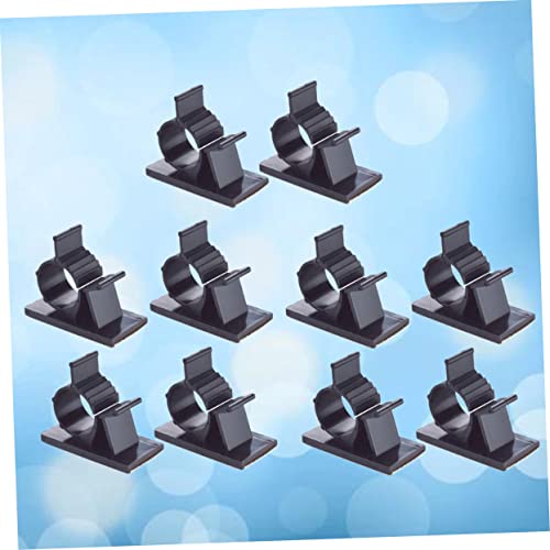 30Pcs Adjustable Cable Clips, Black Plastic Wire Management Organizer - view 2