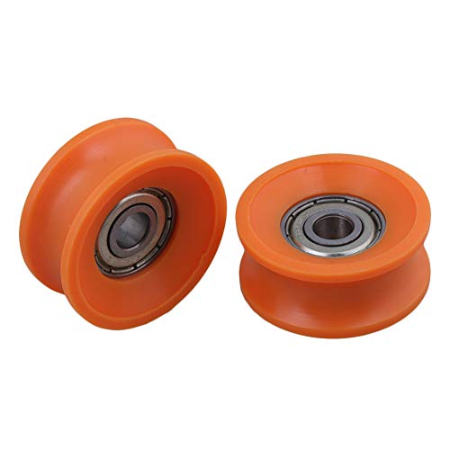 4Pcs U-Groove POM Pulley | 6mm BORE | 30mm OD | 79kg Load Capacity - view 2