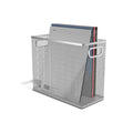 Wire Mesh File Organizer, Silver, 2-Pack