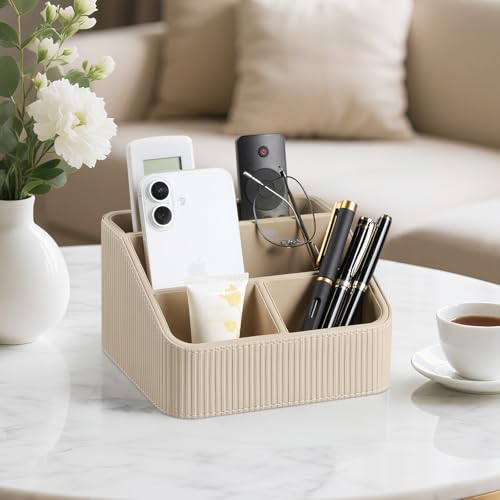 Small Remote Control Holder Bedside Nightstand Organizer Desk Caddy - view 2