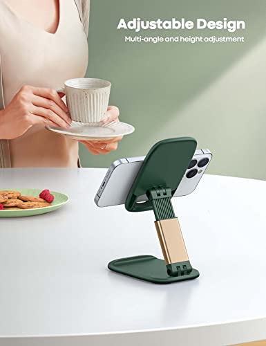 Green Cell Phone Holder, Desk Accessories, Cellphone Stand - view 2