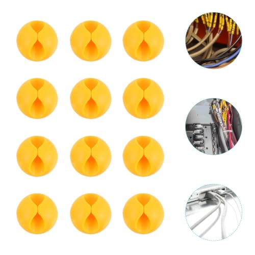 20Pcs Rubber Cable Clips with Strong Adhesive for Office Routing - view 7