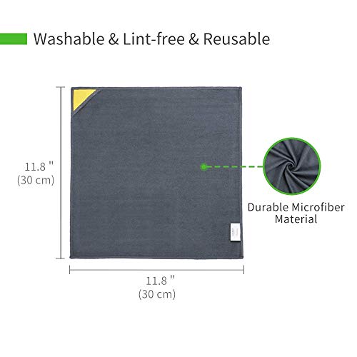 Whiteboard Accessories Bundle | Magnetic & Adhesive Marker Holder, Whiteboard Cleaning Cloth & Cleaner (3.4 fl oz), White - view 6