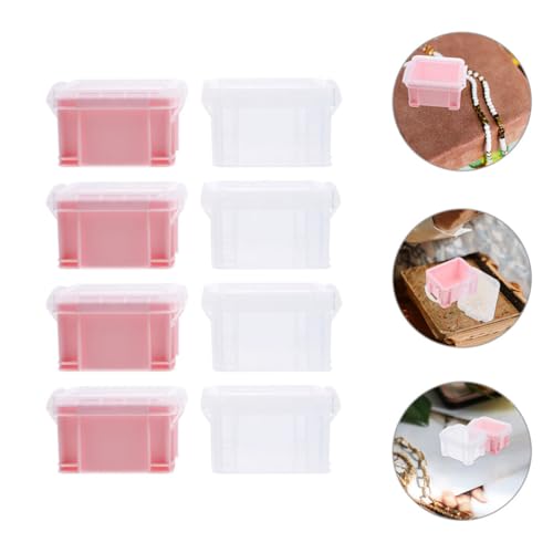 8pcs Mini Storage Containers with Lids, PP Sorting Boxes - view 7
