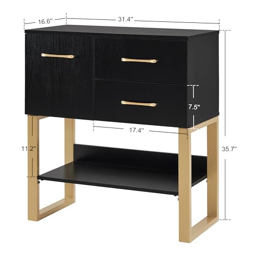 Styling Station, Wall Mount Storage Cabinet 3185 (Black) - view 3