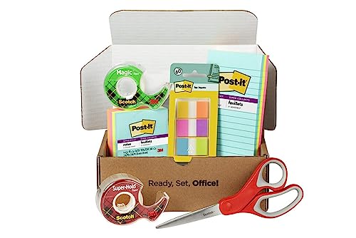& Post-it Brand Office Essentials Kit of Business & Teacher Supplies