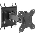 Black Single Monitor Pegboard Mount, Up to 32 in Screens, MOUNT-PB2A