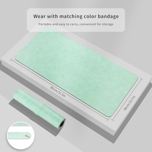 Desk Pad PU Leather Large Mouse Pad Mat Office Laptop Desk Protector - view 5
