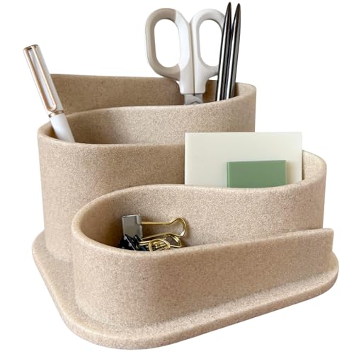 Aesthetic Desk Organizer - Modern Desk Accessories - Boho Pen Holder