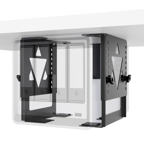 Under Desk Mini PC Mount NAS Mount Bracket Holder