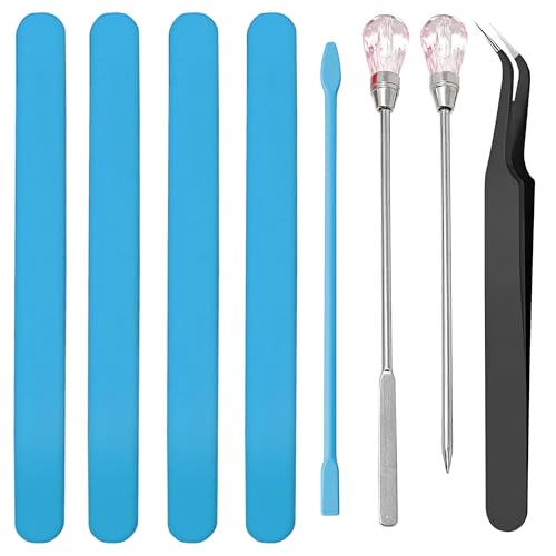 Resin Tool Set, 8 Pieces, Easy-to-Clean Tools for Epoxy Project - view 6