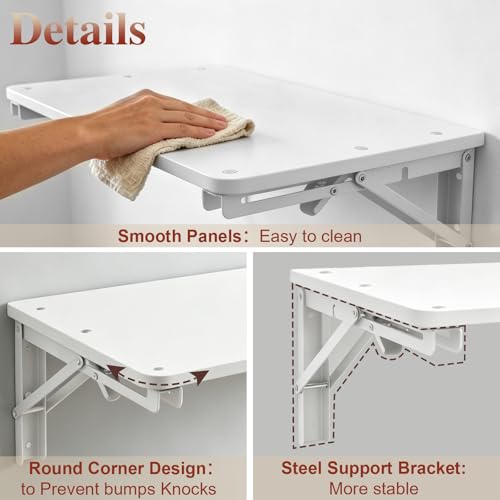 Folding Shelf Wall Mounted for Small Space - view 4