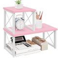 Desktop Shelf, 2 Tier Independent Stackable Desk Stand
