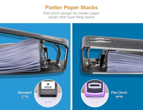 Heavy Duty Stapler Value Pack, 40 Sheet Capacity, Metallic Purple - view 5