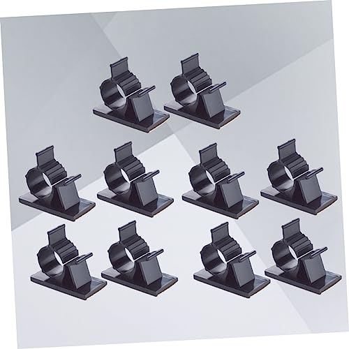 30Pcs Adjustable Cable Clips, Black Plastic Wire Management Organizer - view 7