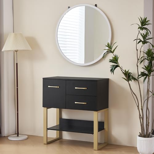 Styling Station, Wall Mount Storage Cabinet 3185 (Black) - view 2