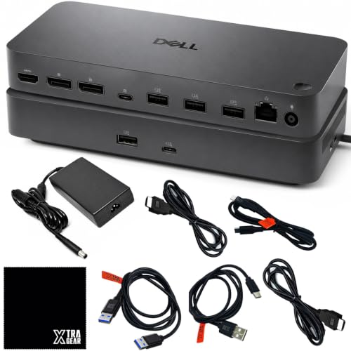 WD25 100W USB-C Laptop Docking Station Bundle