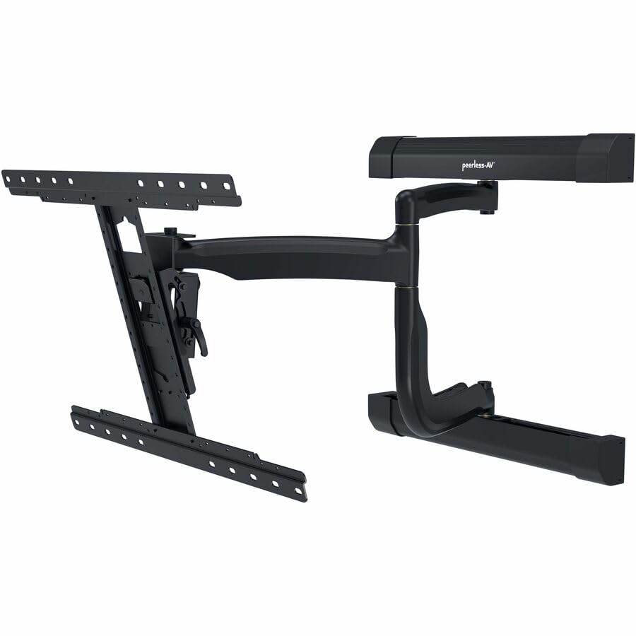 Peerless Full-Motion Plus Wall Mount for 39-Inch - 75-Inch Flat Panel Screens (Black) - view 3