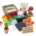 Needle Felting Kit Starter Set (Cactus & Succulent) for Adults