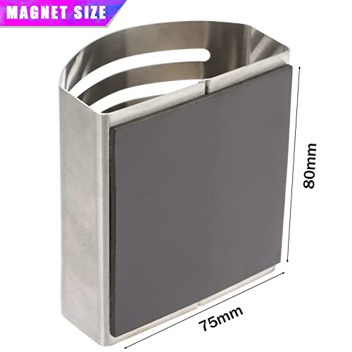 Magnetic Modern Pen and Pencil Holder, 3.25" x 1.75" x 3.50" - view 6