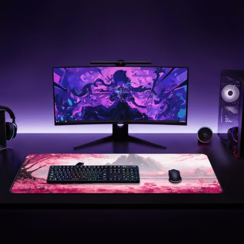 XXL Anime Gaming Mouse Pad 35.4 x 15.7 inch - Water-Resistant - view 3