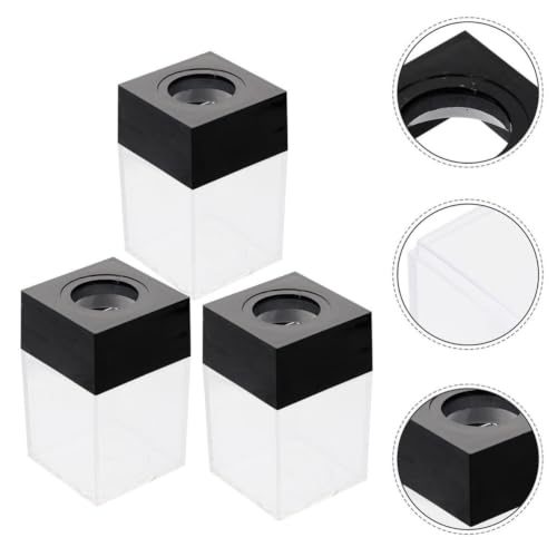 3pcs Small Object Organizer Box Plastic Desktop Storage - view 7