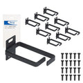 1.70-Inch Metal Cable Management Ring, Vertical Rack/Wall, 10-Pack