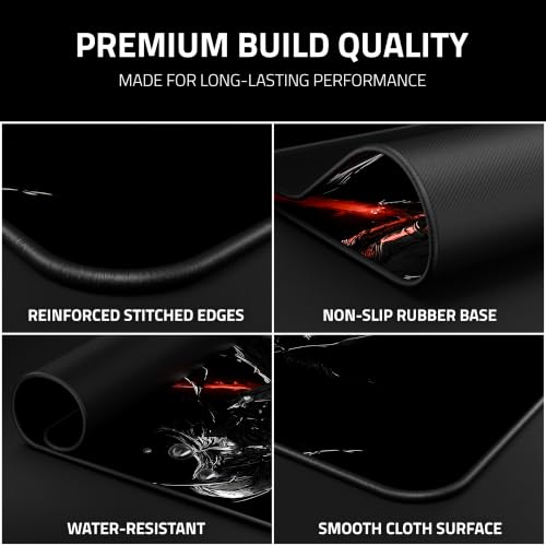 XXL Anime Gaming Mouse Pad 35.4 x 15.7 inch - Water-Resistant - view 6