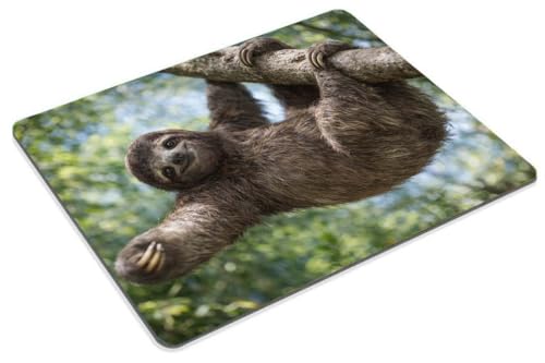 Happy Sloth Customized Rectangle Non-Slip Rubber Mousepad Gaming Mouse Pad 9.5 X 7.9 Inch (240mmX200mmX3mm) - view 2