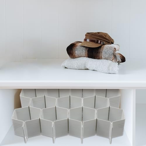 DIY Honeycomb Drawer Dividers, ABS Plastic Closet Organizer, Set - view 6