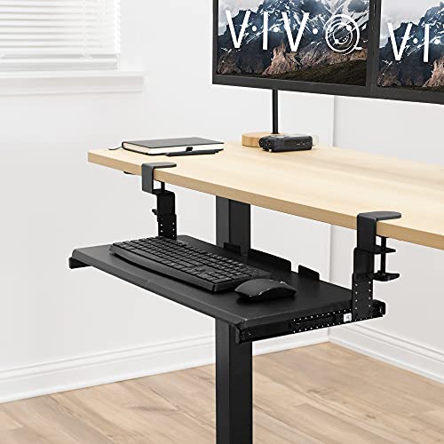 Black Height Adjustment Kit Brackets for Keyboard Trays, MOUNT-KB5SP - view 3