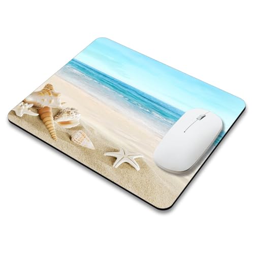 Beautiful Beach Mousepad Rubber Base Mouse Pad Non-Slip Mouse Mat for Office Desk Laptop Home Computer Mouse Pads - view 3