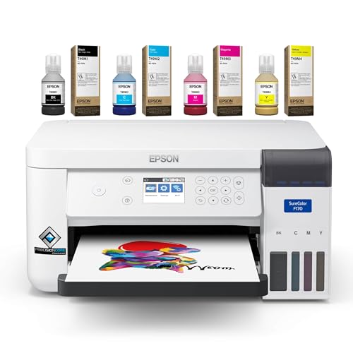 Epson SureColor F170 Ultimate Sublimation Starter Bundle + 3 Heat Presses - view 2