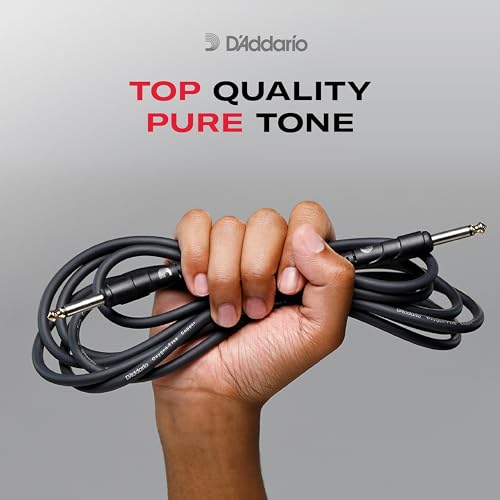 D'Addario Guitar Patch Cable 3 ft Right Angle, 1-Pack - view 3