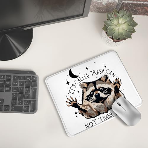 Funny Raccoon Mouse Pad 9.5x7.9 Inch, It's Called Trash Can Not Trash Cannot Raccoon Cute Mouse Pad Funny,Mousepad for Work Gaming Computers Laptop Office Desk Accessories - view 6
