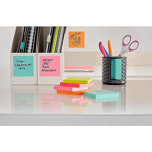 Note Dispenser, Geometric Design, 1 Dispenser, 1 Pad, 45 Sheets - view 2