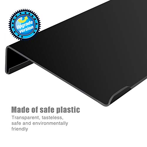 Computer Keyboard Stand Acrylic Keyboard Tray with Rubber Strip Ticker Acrylic Keyboard Riser Holder for Easy Ergonomic Typing and Working at Home and Office - view 3