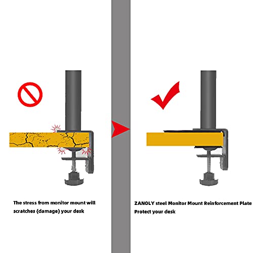 Steel Monitor Mount Reinforcement Plate,Steel Bracket Plate - view 2