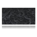 Mega Size Gaming Mouse Pad - Anti Slip Rubber Base - Stitched Edges - Large Desk Mat - 48" x 24" x 0.16" (Mega, Topographic)