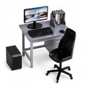 Simulated Office Desk & Chair, Plastic Dollhaus Furniture