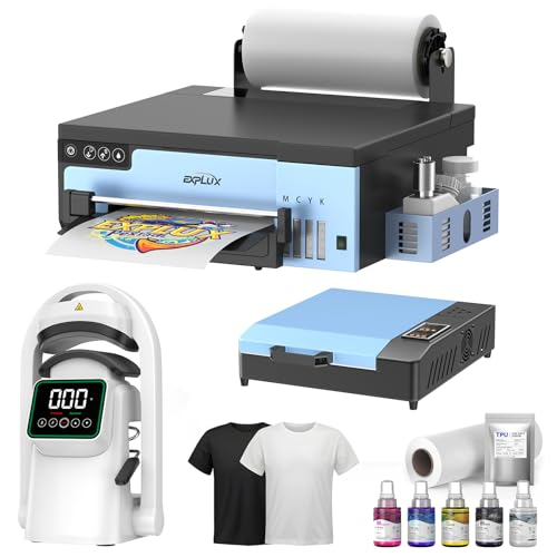 A4 DTF Printer XP600 Printhead L8058 Bundle with Oven,Hat Heat Press