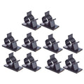 30Pcs Adjustable Cable Clips, Black Plastic Wire Management Organizer