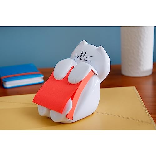 Note Dispenser, White Cat Design, 1 Dispenser, 1 Pad, 45 Sheets - view 2