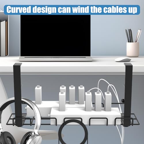 Under Desk Cable Management Tray with 52Pcs Different Essential Accessories - view 6