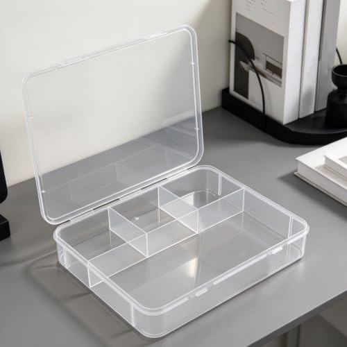 Medal Display Box, Plastic Coin Holder with Compartments for Home Office - view 7
