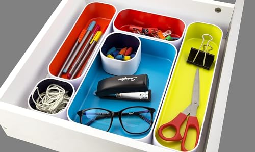 Metal Drawer Organizer Tray Set, 5-Pc, 2" (Assorted) - view 4