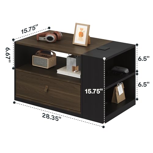 Computer Workstation Storage Cabinet Mobile Office Drawer Cabinet - view 3