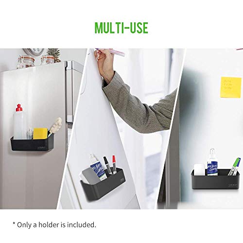 Whiteboard Accessories Bundle | Magnetic & Adhesive Marker Holder, Whiteboard Cleaning Cloth & Cleaner (3.4 fl oz), White - view 4