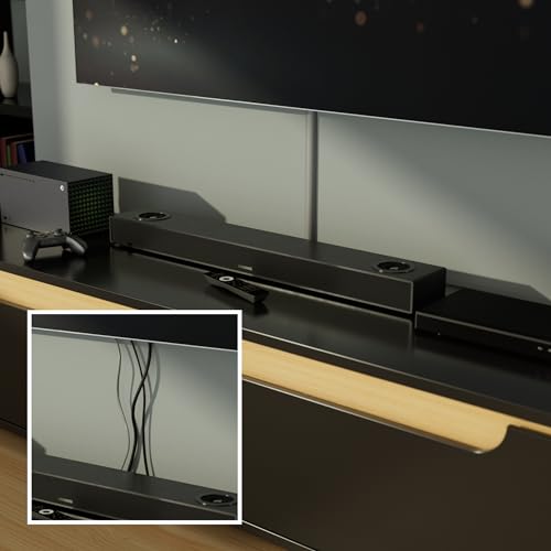 Cord Cover, Decorative Wall Cord Hider, Paintable Cable Concealer, Cable Raceway, Wire Cover, Wall Mounted TV Wire Hider, Electrical Cable Management - 1.18in W x 0.59in H x 39in Length - Gray - view 5